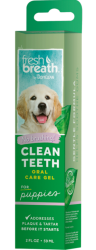TropiClean Fresh Breath Clean Teeth Oral Care Gel for Puppies 59ml