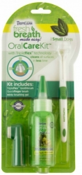 TropiClean Fresh Breath Oral Care Kit for Small Dogs