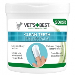 Vet´s Best Clean Teeth Finger Pads 50ks