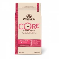 Wellness CORE Grain Free Cat Sterilised Salmon Recipe 1,75kg