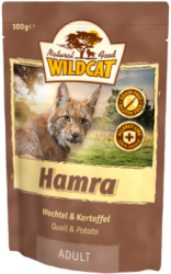 WildCat Hamra Quail & Potato 100g