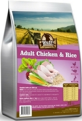 Wuff! Dog Adult Chicken & Rice 15kg