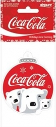 Airpure Coca-Cola Scented Car Air Freshener Holidays Are Coming