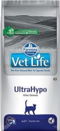 VET LIFE NATURAL CAT ULTRA HYPO 2 KG